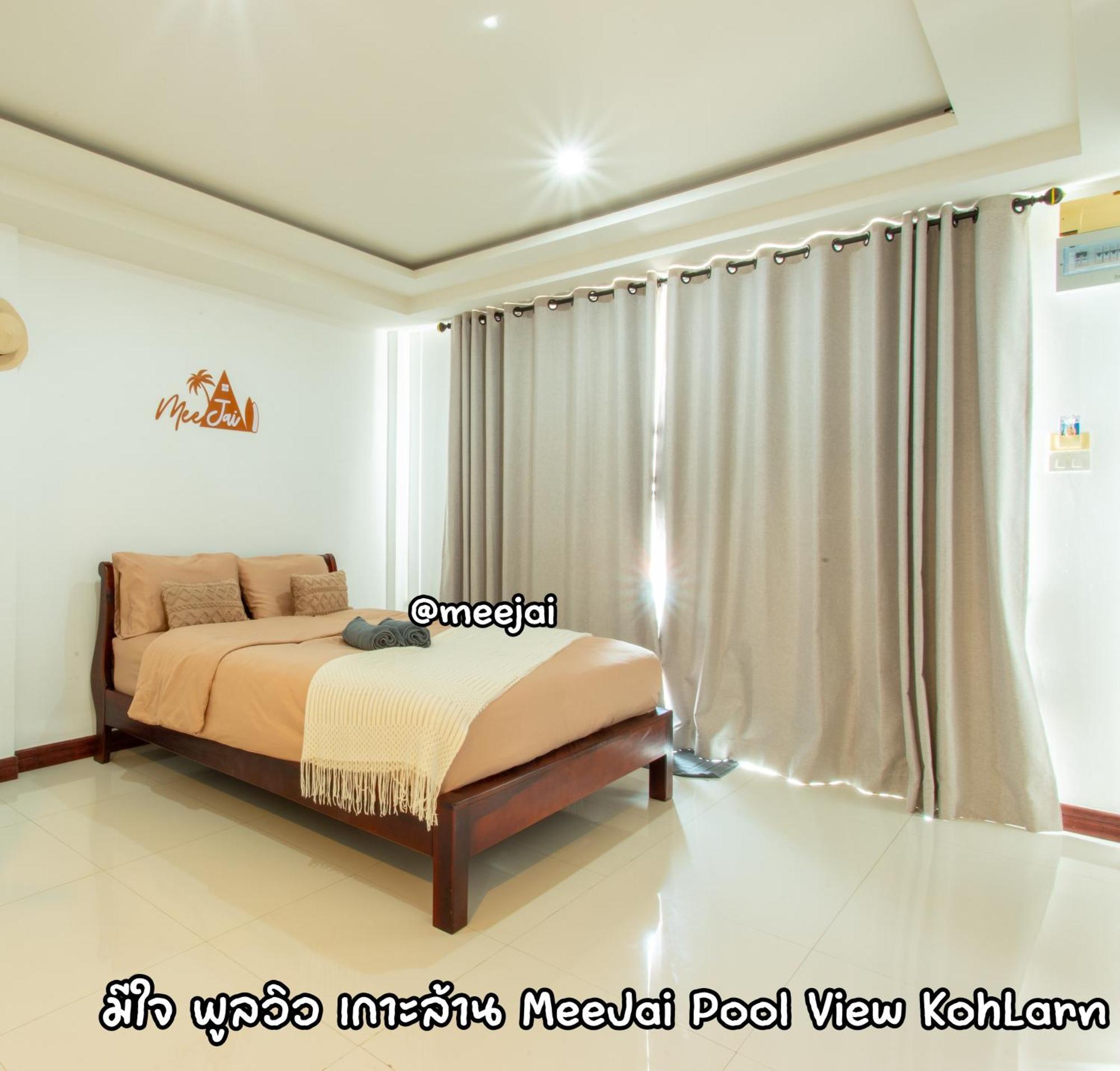 มีใจ พูลวิว เกาะล้าน Meejai Pool View Kohlarn Hotel Exterior foto