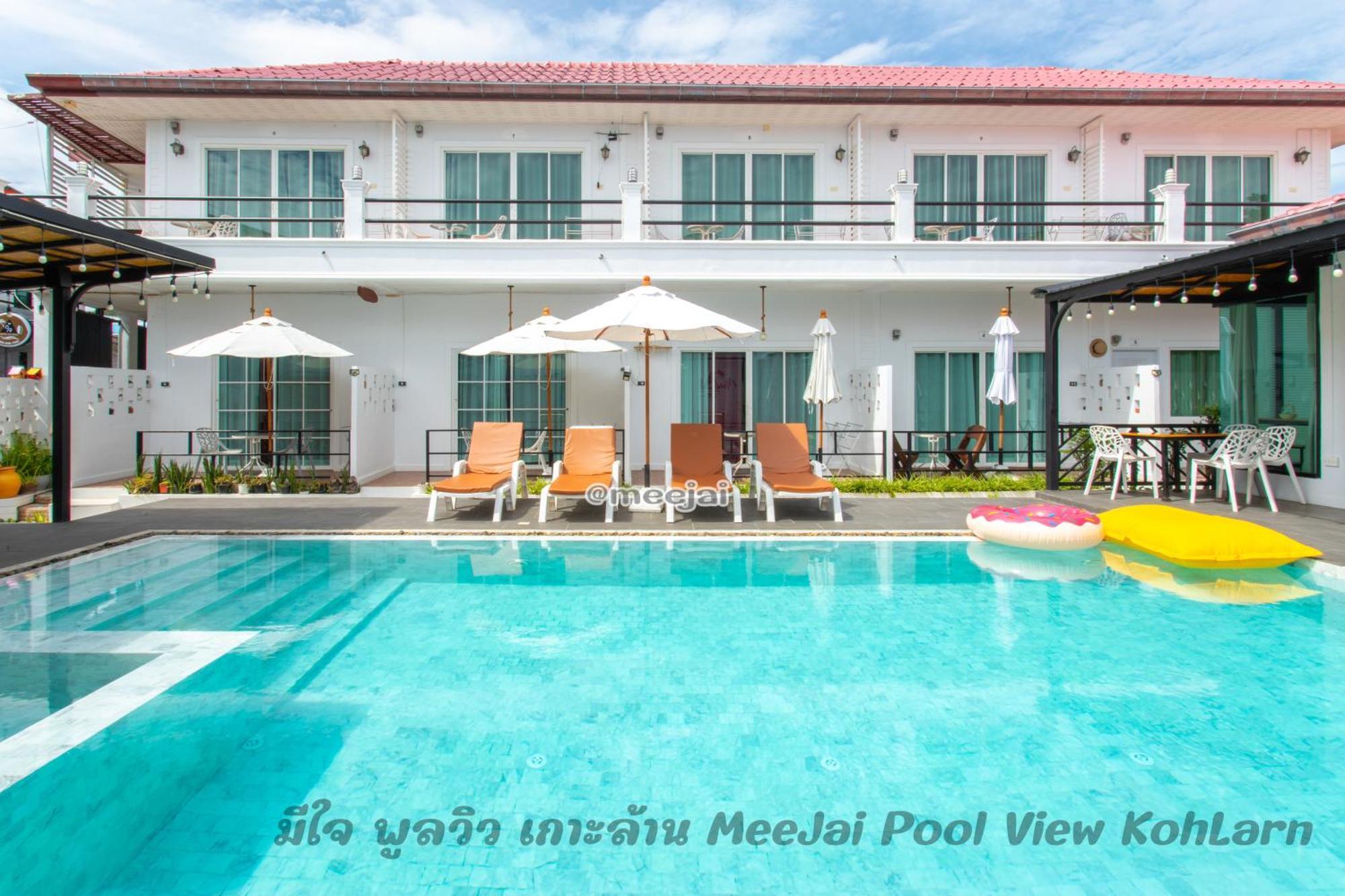 มีใจ พูลวิว เกาะล้าน Meejai Pool View Kohlarn Hotel Exterior foto