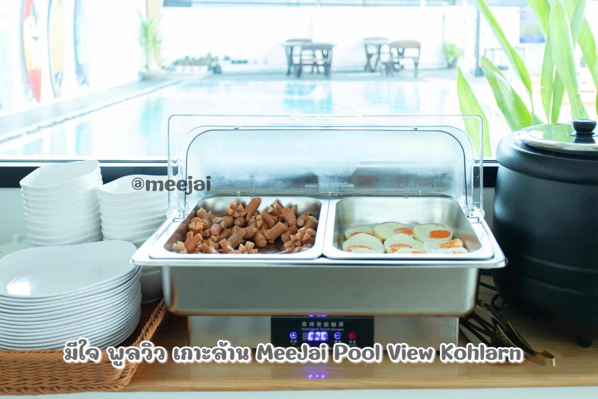 มีใจ พูลวิว เกาะล้าน Meejai Pool View Kohlarn Hotel Exterior foto