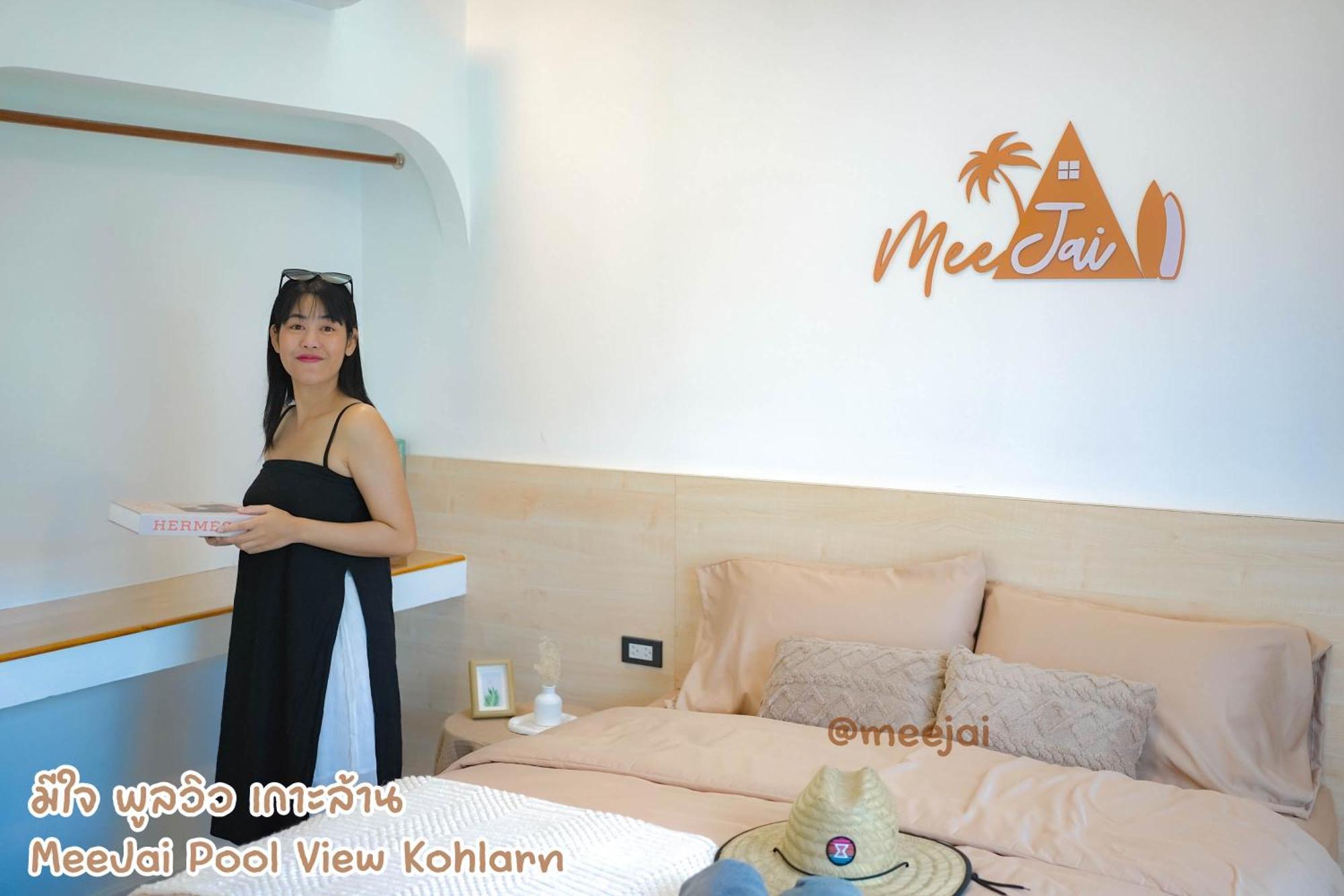 มีใจ พูลวิว เกาะล้าน Meejai Pool View Kohlarn Hotel Exterior foto
