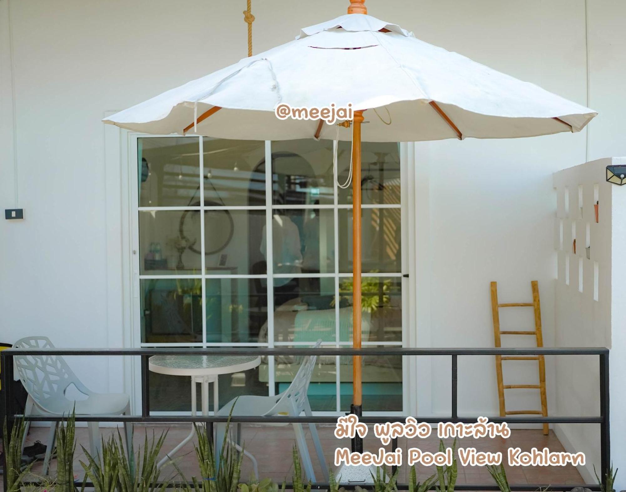 มีใจ พูลวิว เกาะล้าน Meejai Pool View Kohlarn Hotel Exterior foto